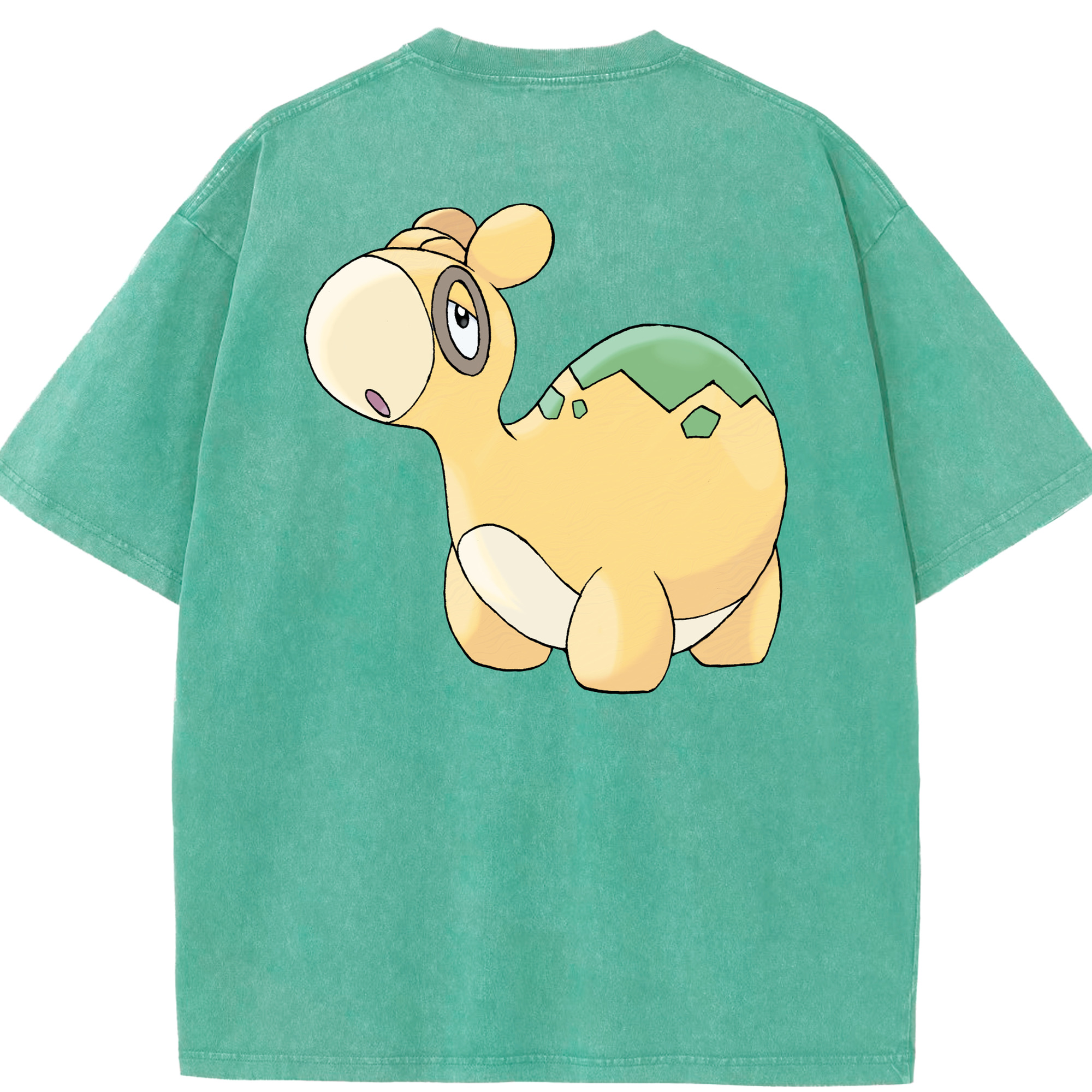 （画像用） ポケットモンスター Pokémon 綿100% ヴィンテージ風 半袖Tシャツ（背面プリント）
